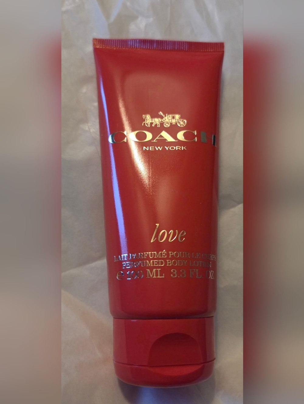 Coach Love Perfumed Body Lotion — Red